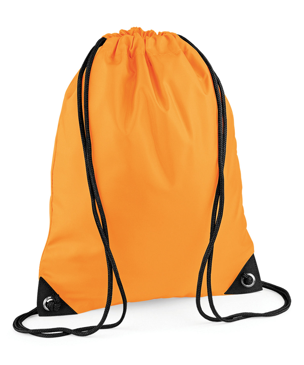Personalised Bags - Neon Orange Bagbase Premium gymsac