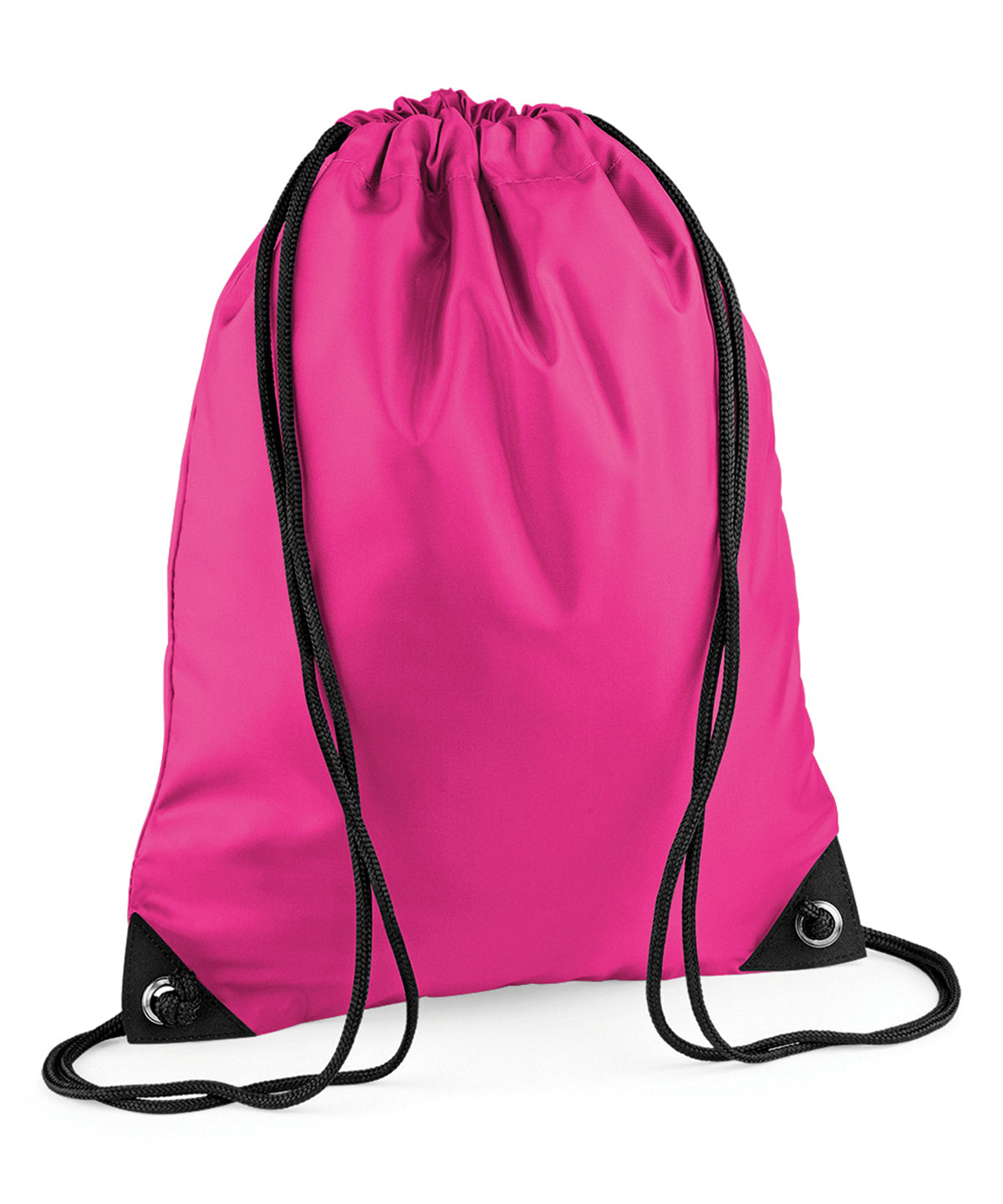 Personalised Bags - Fuchsia Bagbase Premium gymsac