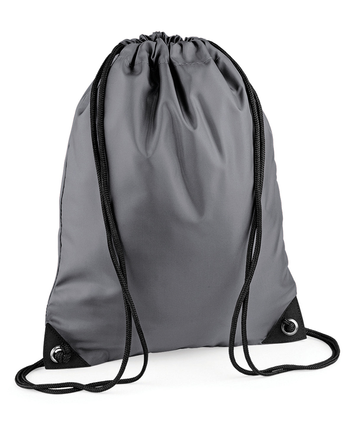 Personalised Bags - Dark Grey Bagbase Premium gymsac