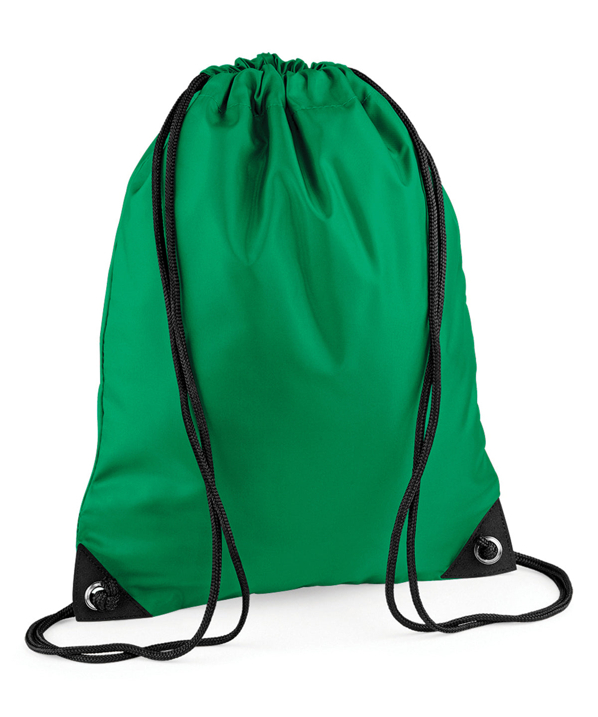 Personalised Bags - Mid Green Bagbase Premium gymsac