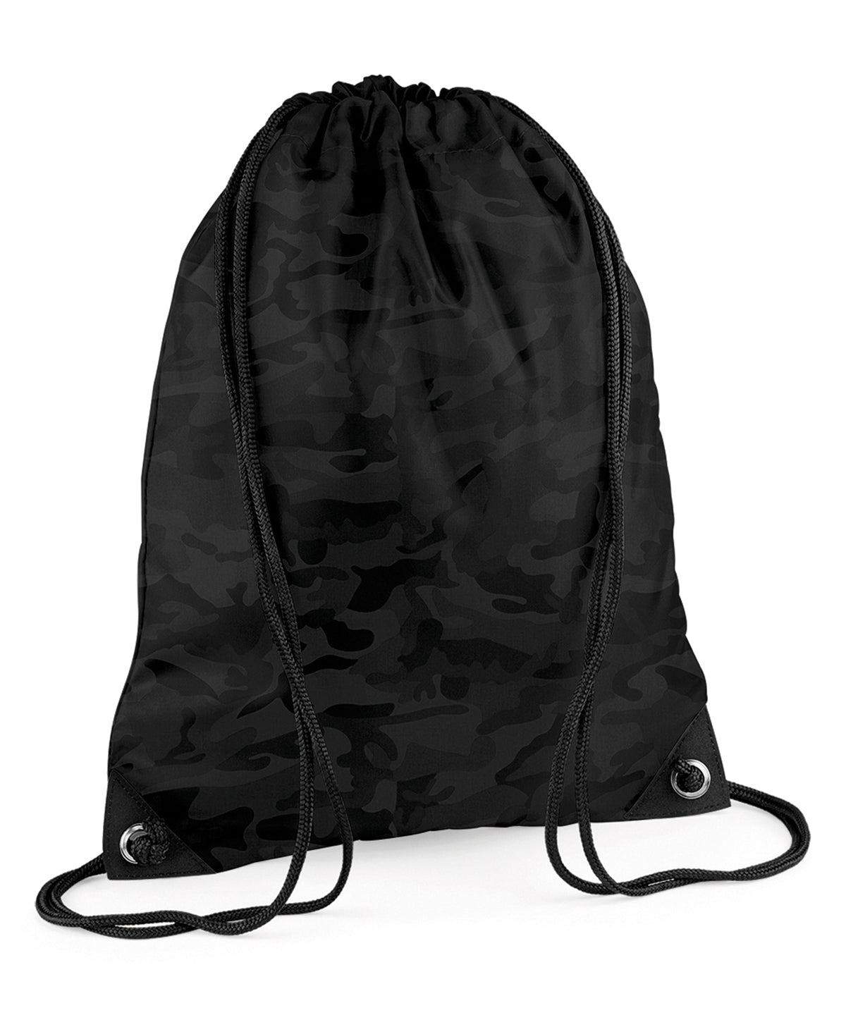 Personalised Bags - Black Bagbase Premium gymsac