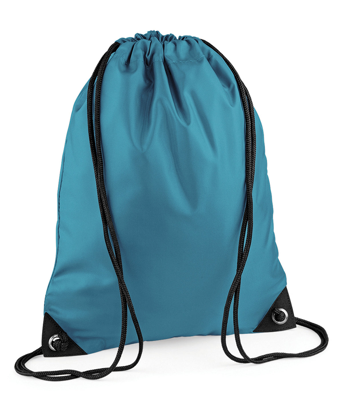 Personalised Bags - Turquoise Bagbase Premium gymsac