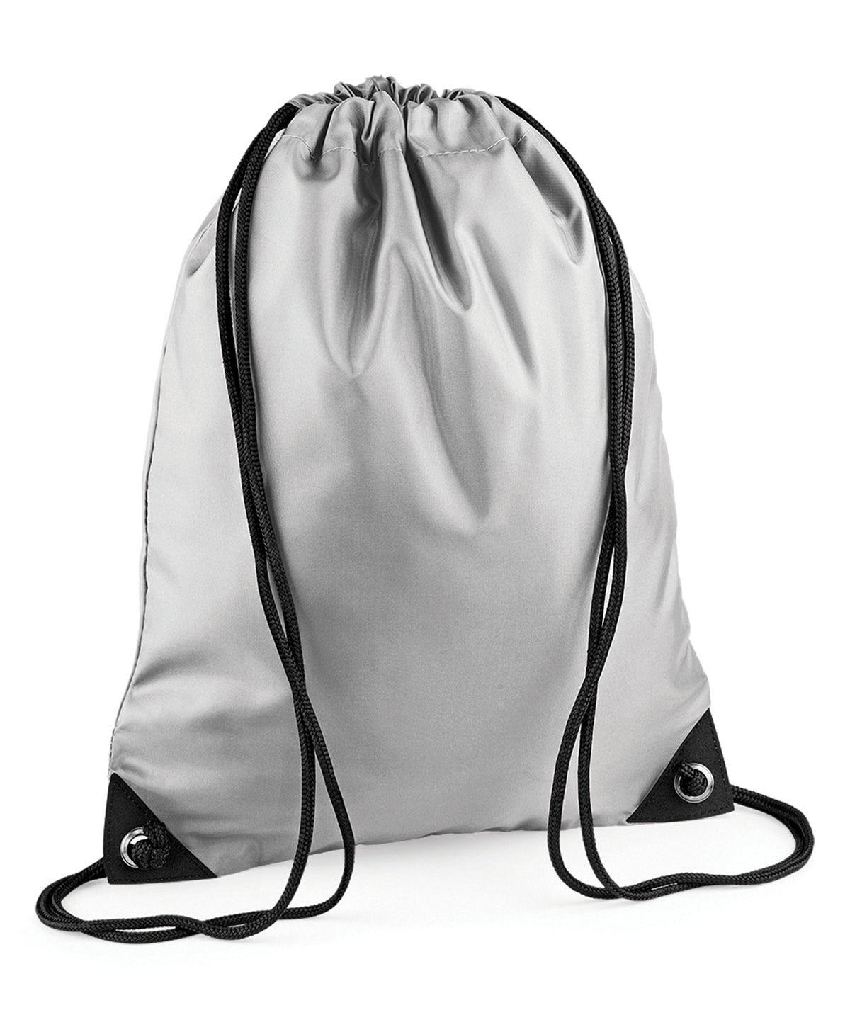 Personalised Bags - Silver Bagbase Premium gymsac