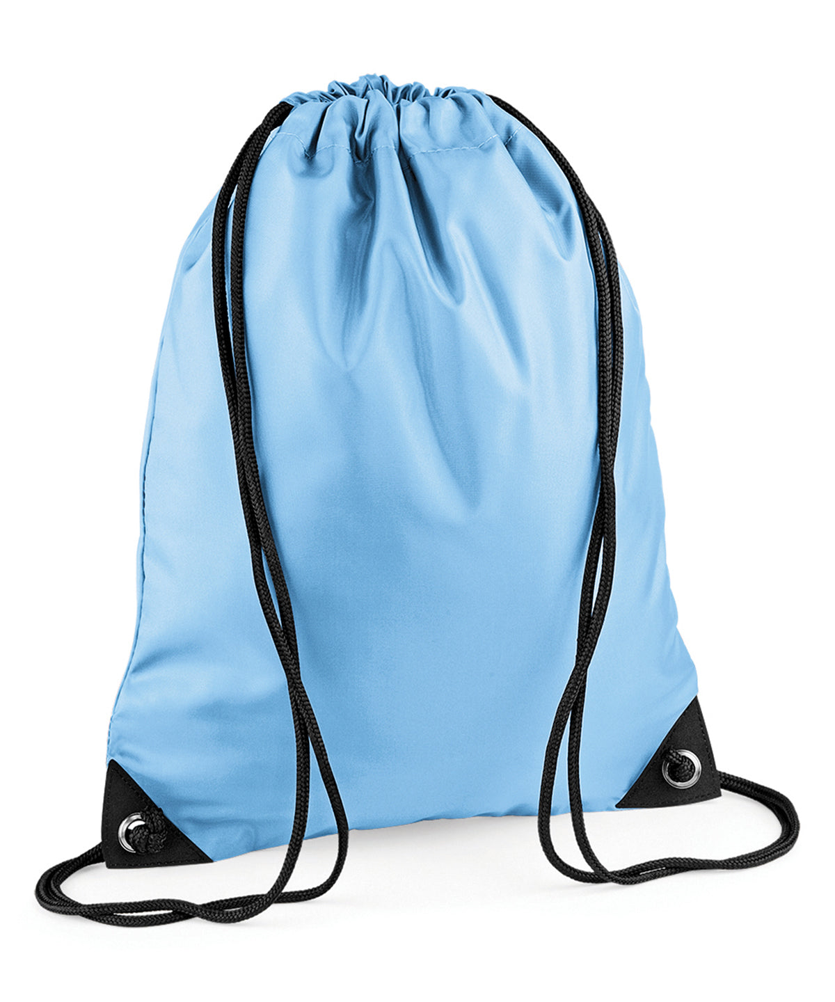 Personalised Bags - Sky Blue Bagbase Premium gymsac