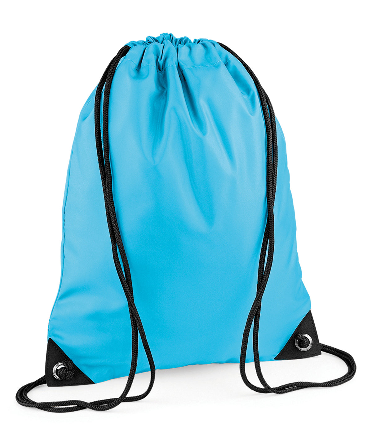 Personalised Bags - Turquoise Bagbase Premium gymsac