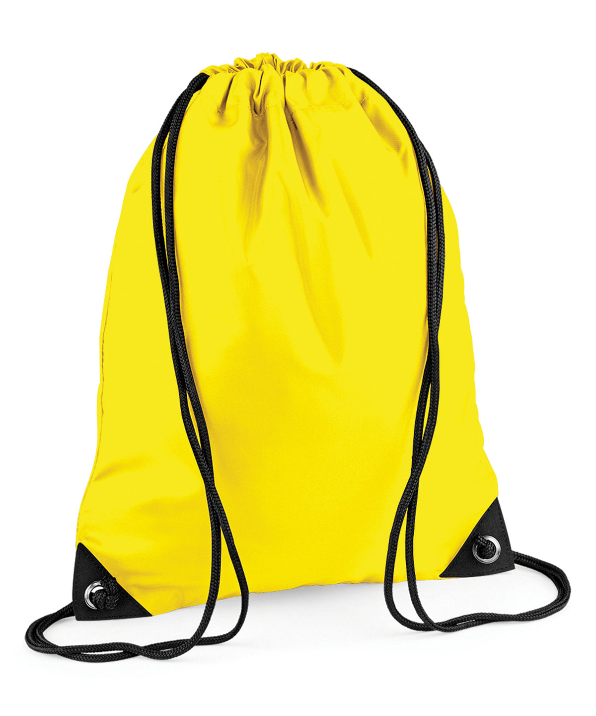 Personalised Bags - Mid Yellow Bagbase Premium gymsac
