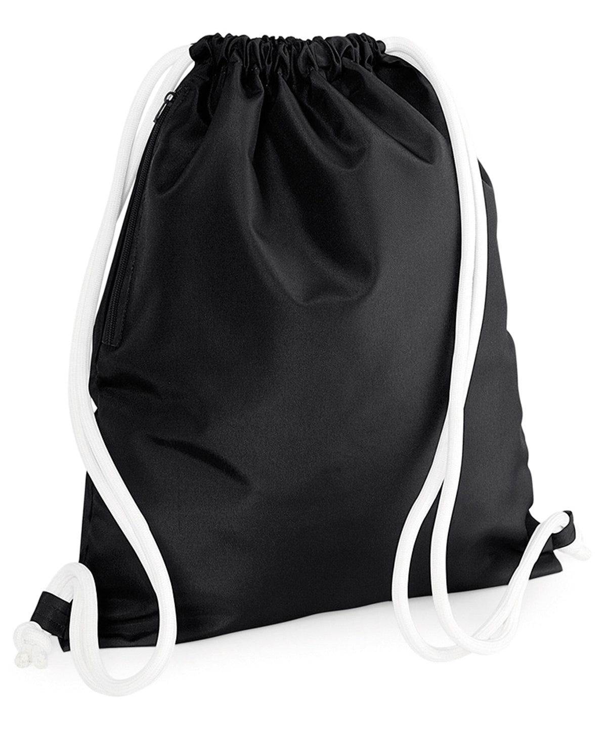 Personalised Bags - Black Bagbase Icon gymsac