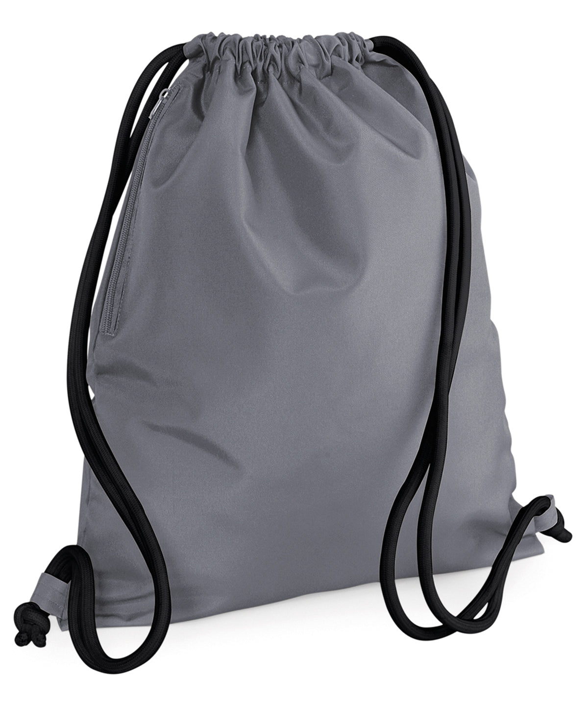 Personalised Bags - Dark Grey Bagbase Icon gymsac
