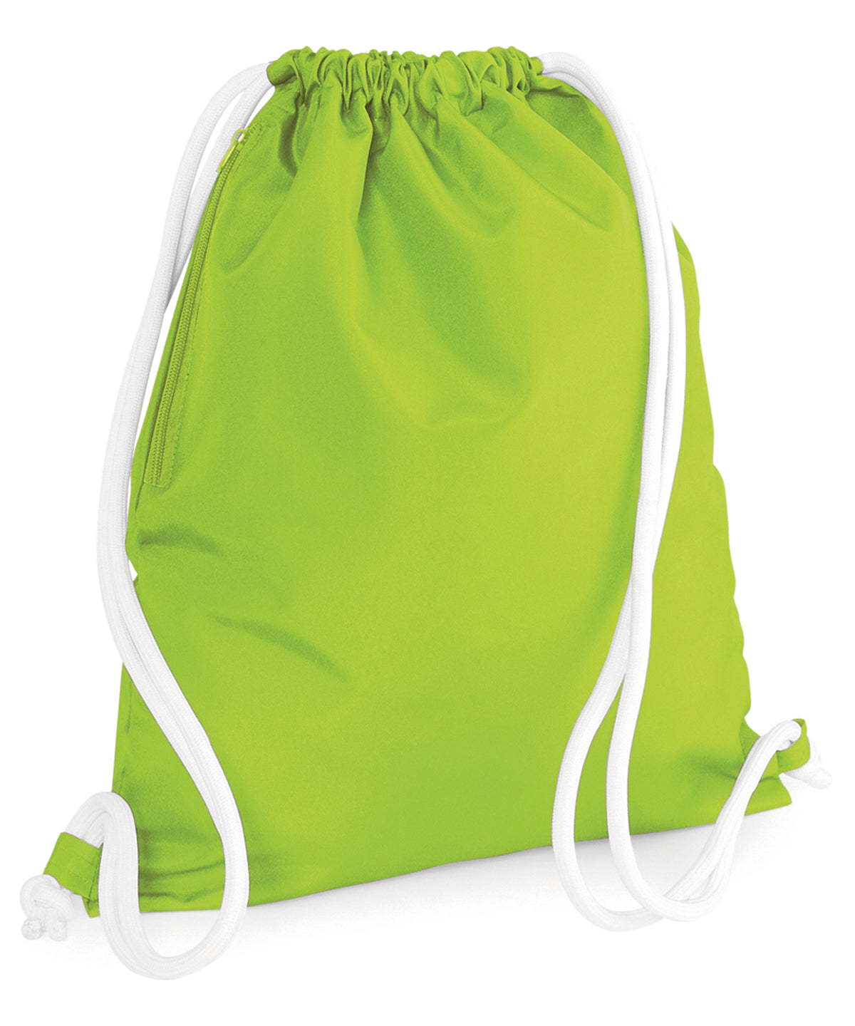 Personalised Bags - Lime Bagbase Icon gymsac