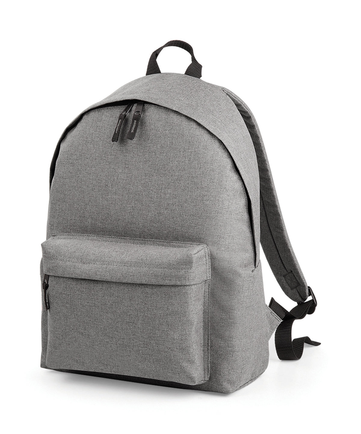 Personalised Bags - Heather Grey Bagbase Two-tone fashion backpack