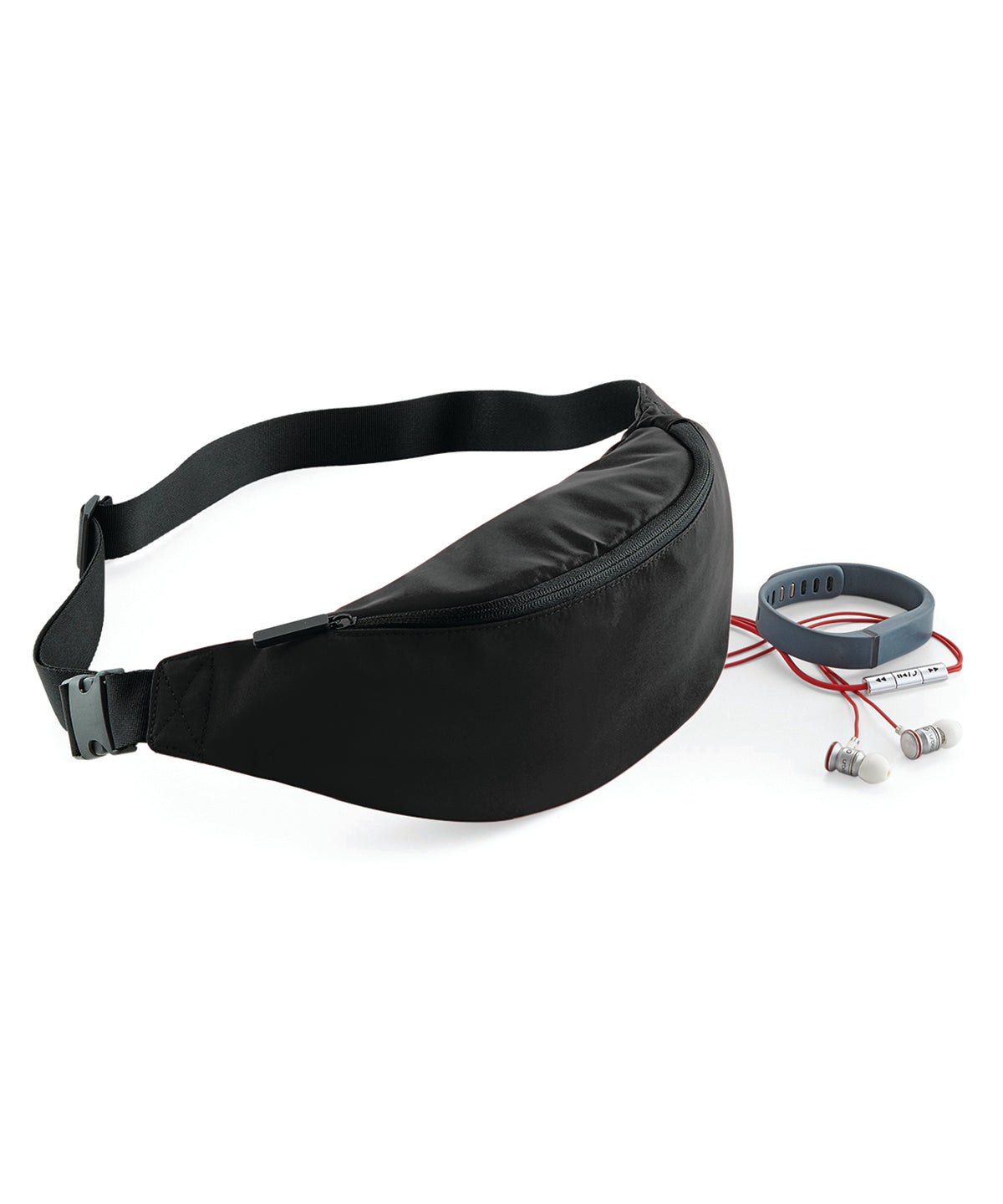 Personalised Bags - Black Bagbase Studio waistpack