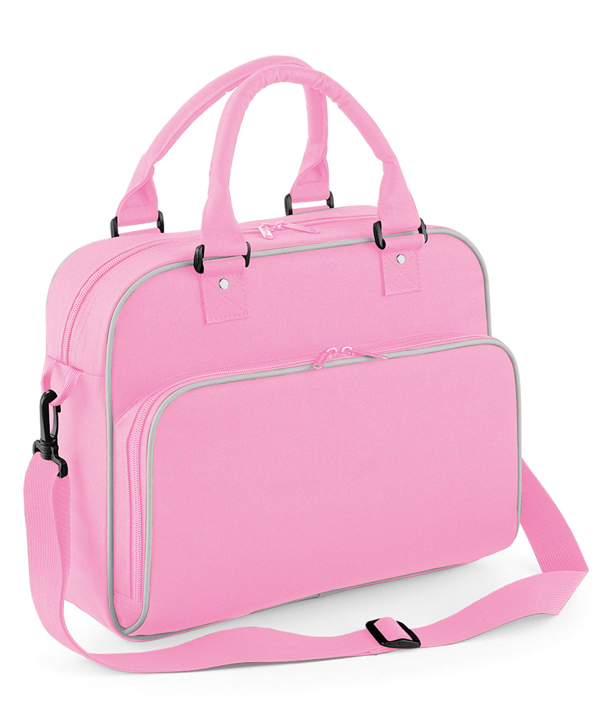 Personalised Bags - Mid Pink Bagbase Junior dance bag