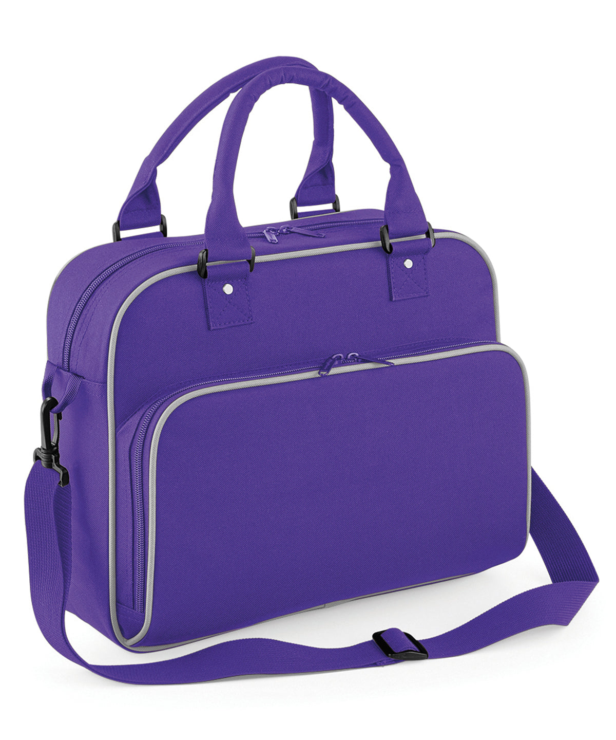Personalised Bags - Mid Purple Bagbase Junior dance bag