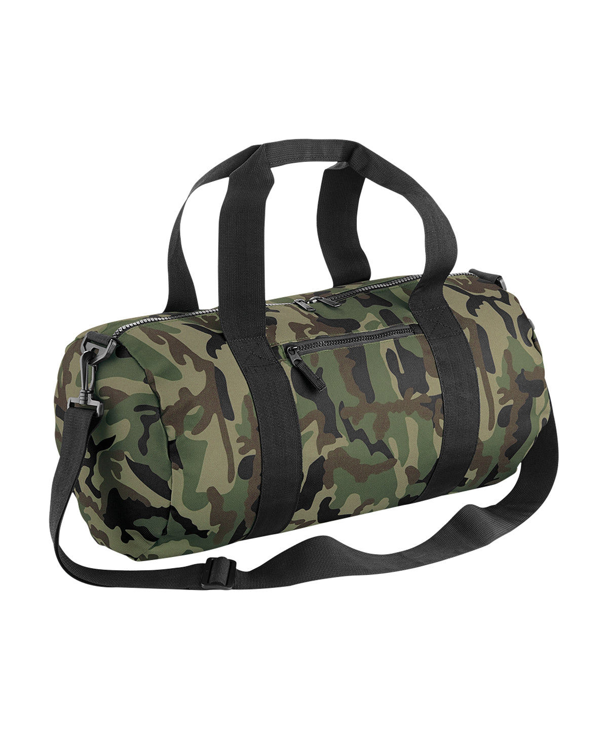Personalised Bags - Camouflage Bagbase Camo barrel bag