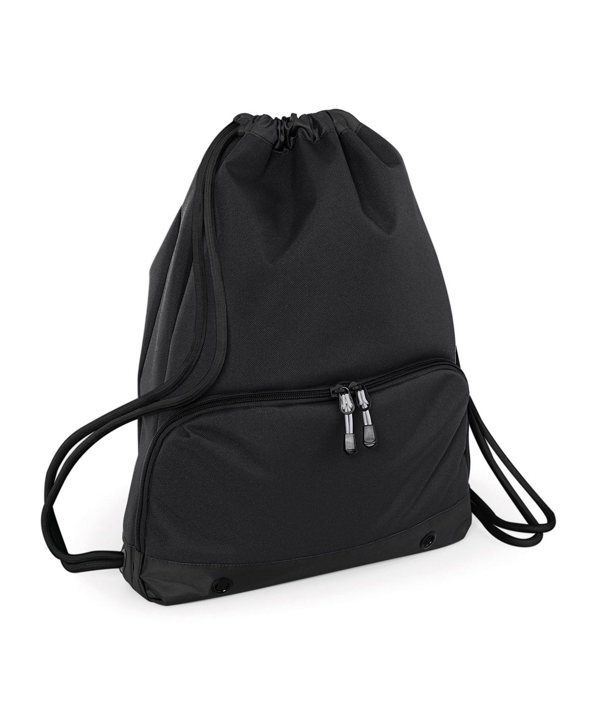 Personalised Bags - Black Bagbase Athleisure gymsac