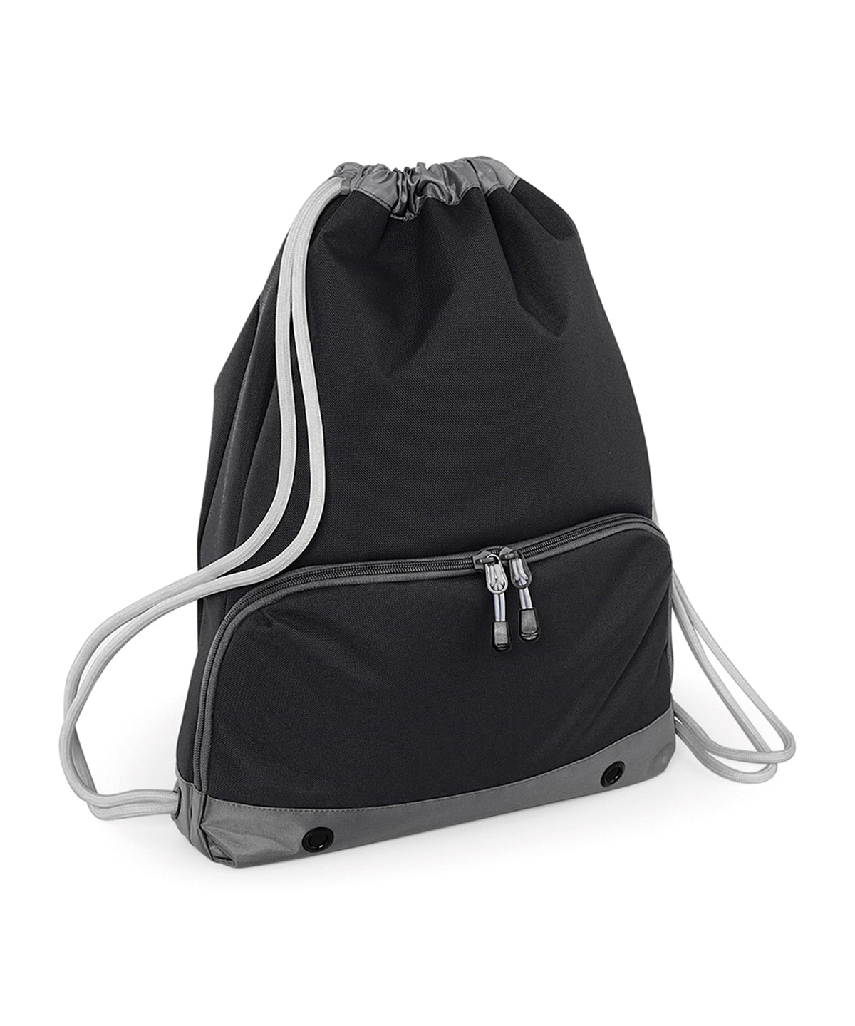 Personalised Bags - Black Bagbase Athleisure gymsac