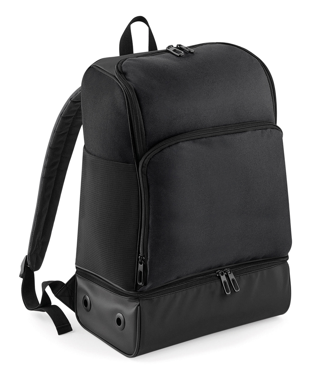Personalised Bags - Black Bagbase Hardbase sports backpack