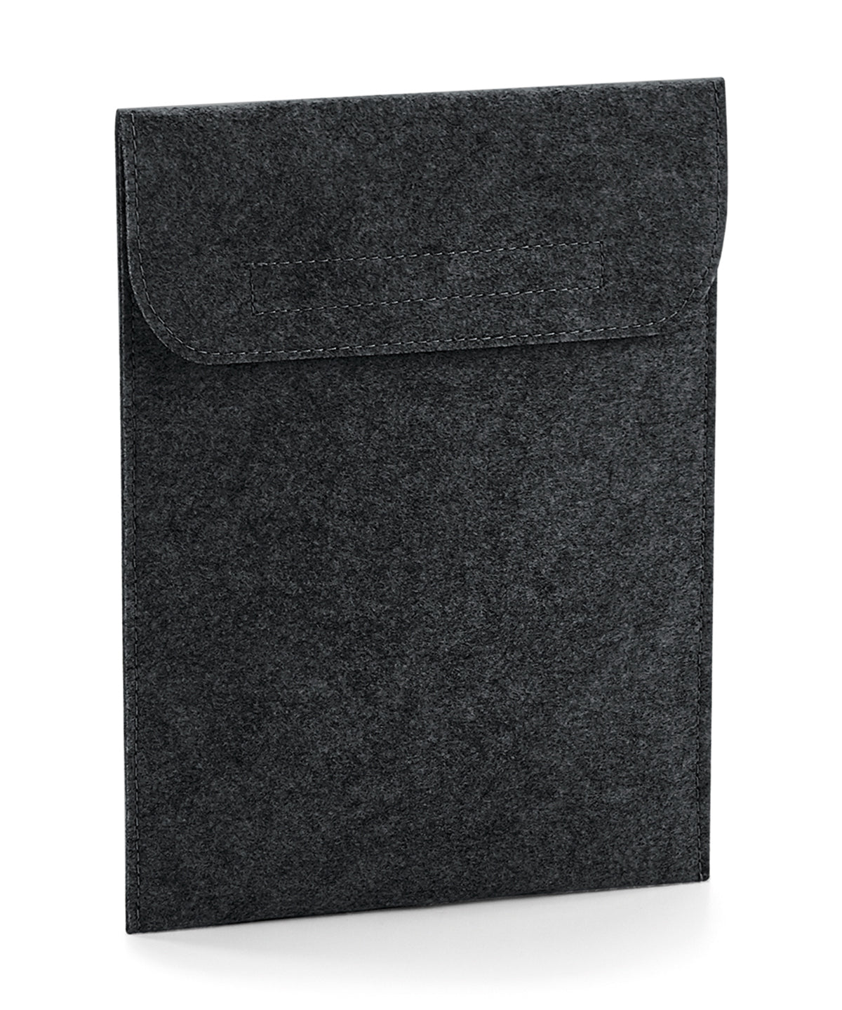 Personalised Laptop Cases - Dark Grey Bagbase Felt iPad slip