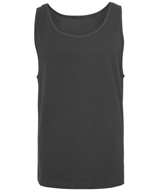 Personalised Vests - Black Build Your Brand Jersey big tank
