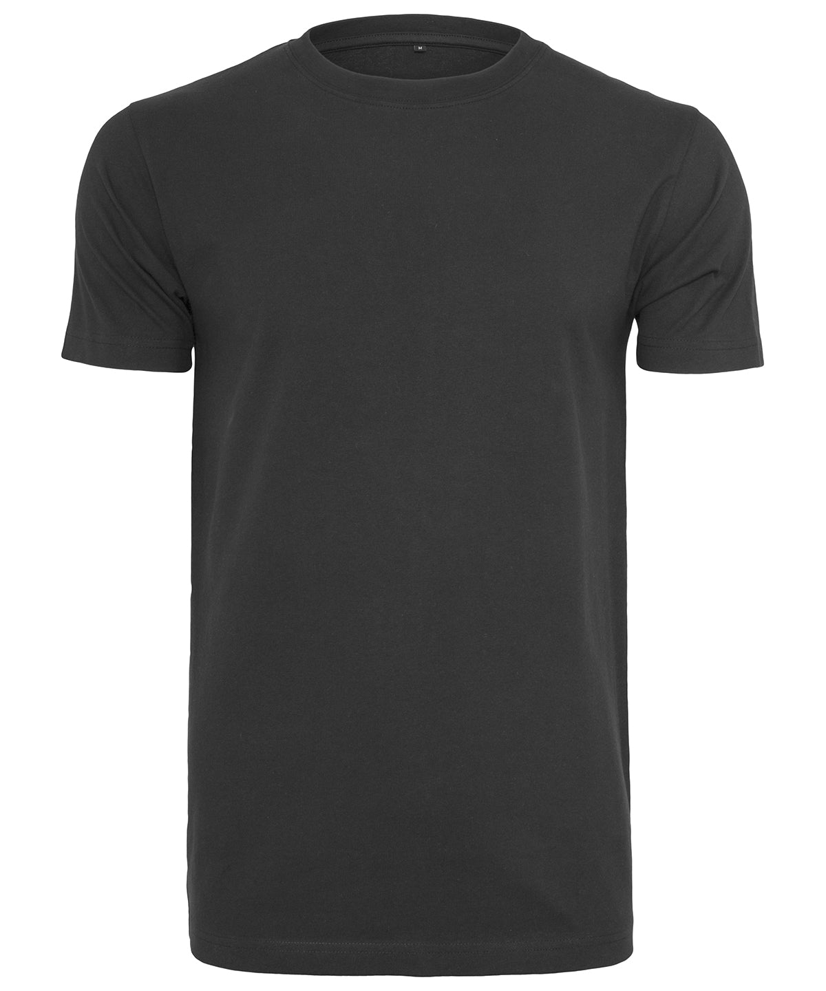Personalised T-Shirts - Dark Brown Build Your Brand T-shirt round-neck