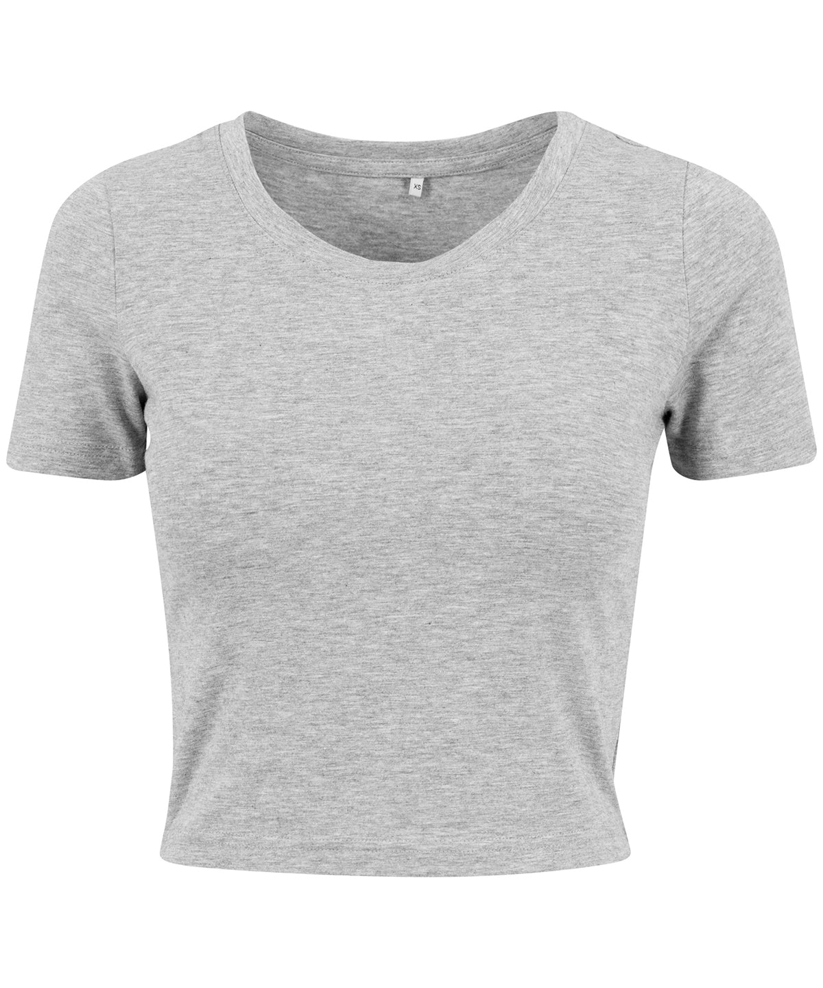 Personalised T-Shirts - Black Build Your Brand Women's cropped tee