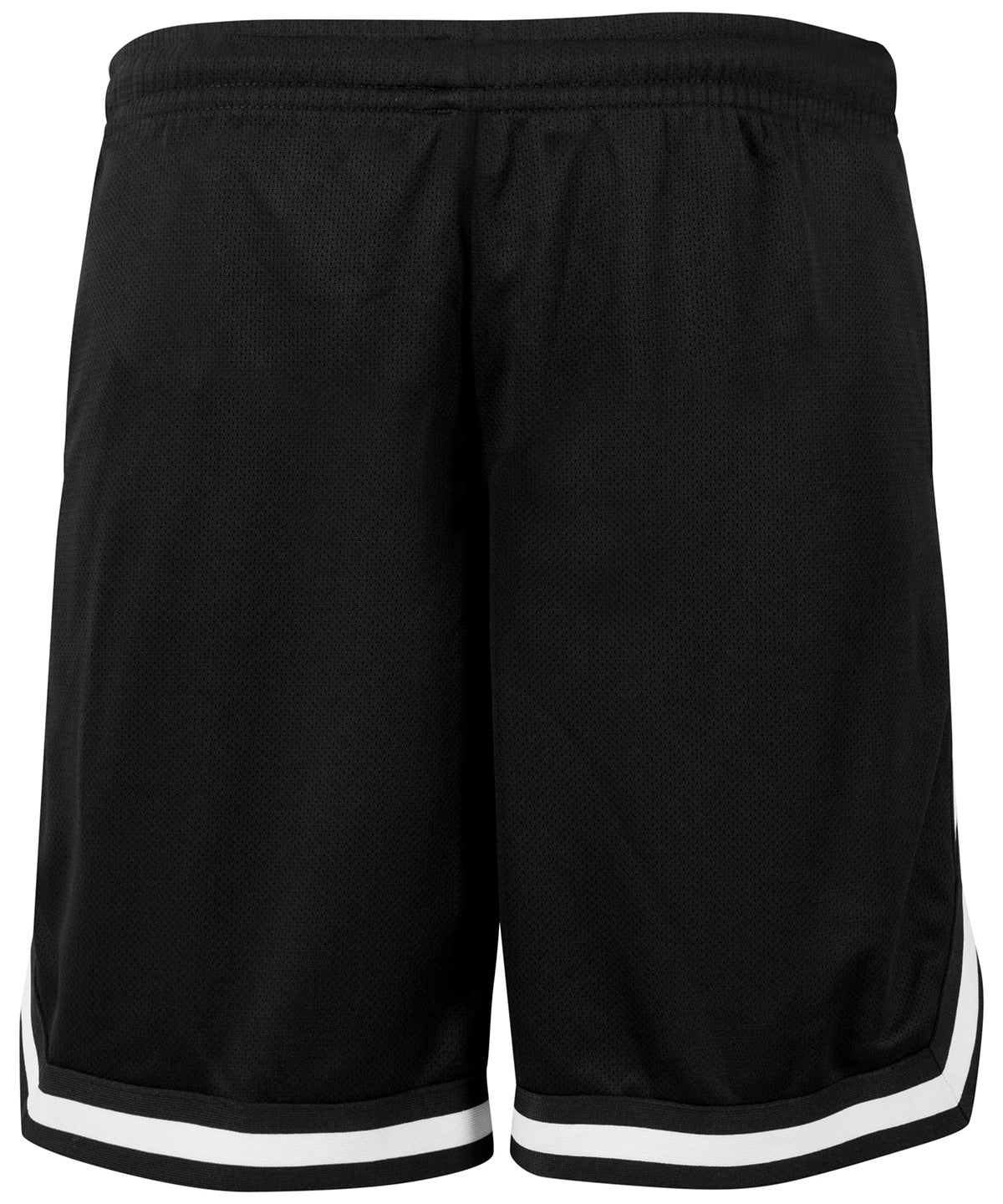 Personalised Shorts - Black Build Your Brand Two-tone mesh shorts
