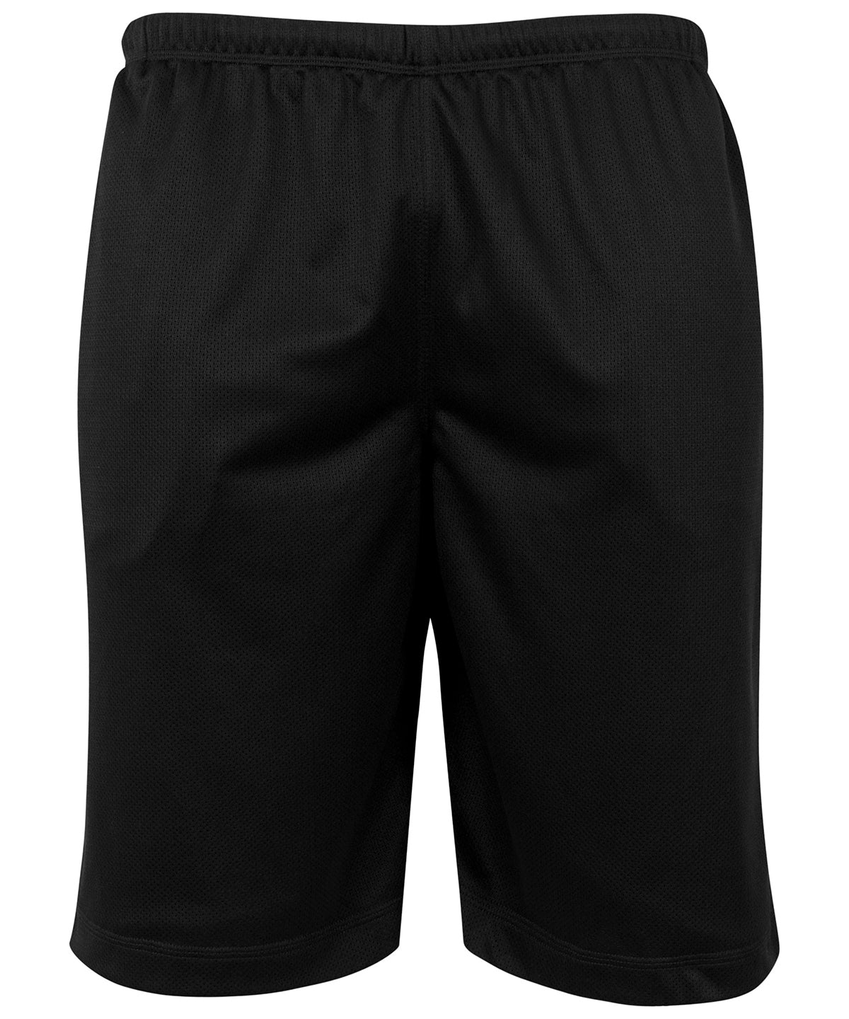 Personalised Shorts - Black Build Your Brand Mesh shorts