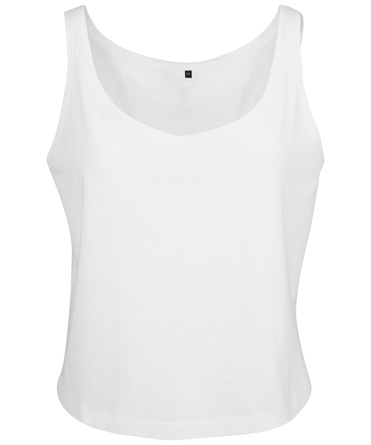 Personalised Vests - Black Build Your Brand Women's oversized tank top