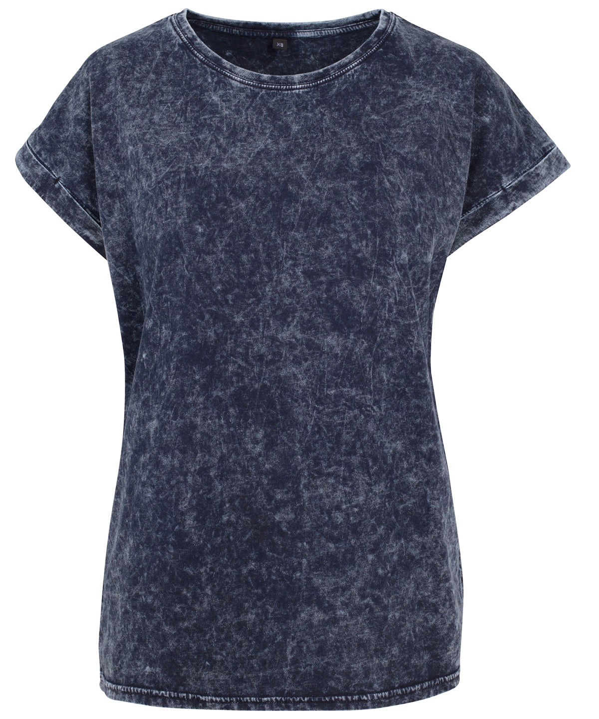 Personalised T-Shirts - Build Your Brand Women's acid washed extended shoulder tee