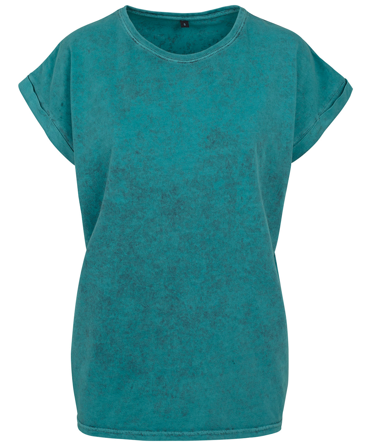Personalised T-Shirts - Build Your Brand Women's acid washed extended shoulder tee