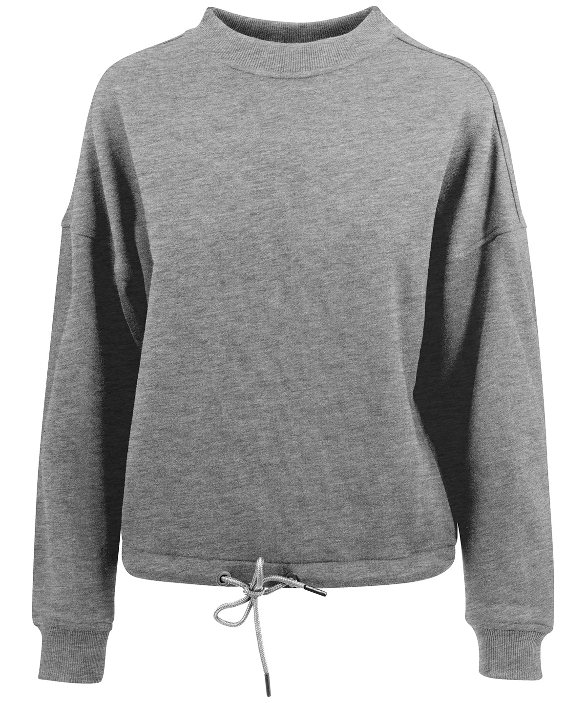 Personalised Sweatshirts - Black Build Your Brand Women's oversize crew neck
