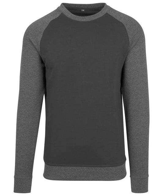 Personalised Sweatshirts - Build Your Brand Raglan crew neck