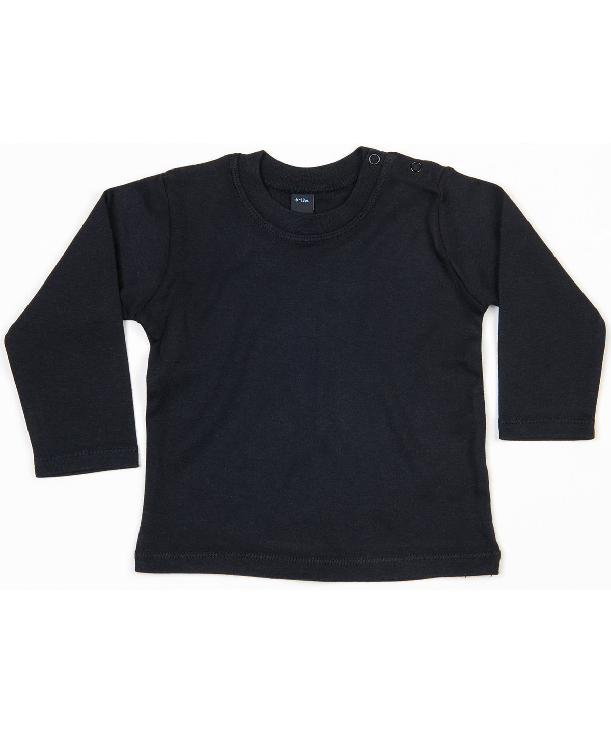 Personalised T-Shirts - Black Babybugz Baby long sleeve T