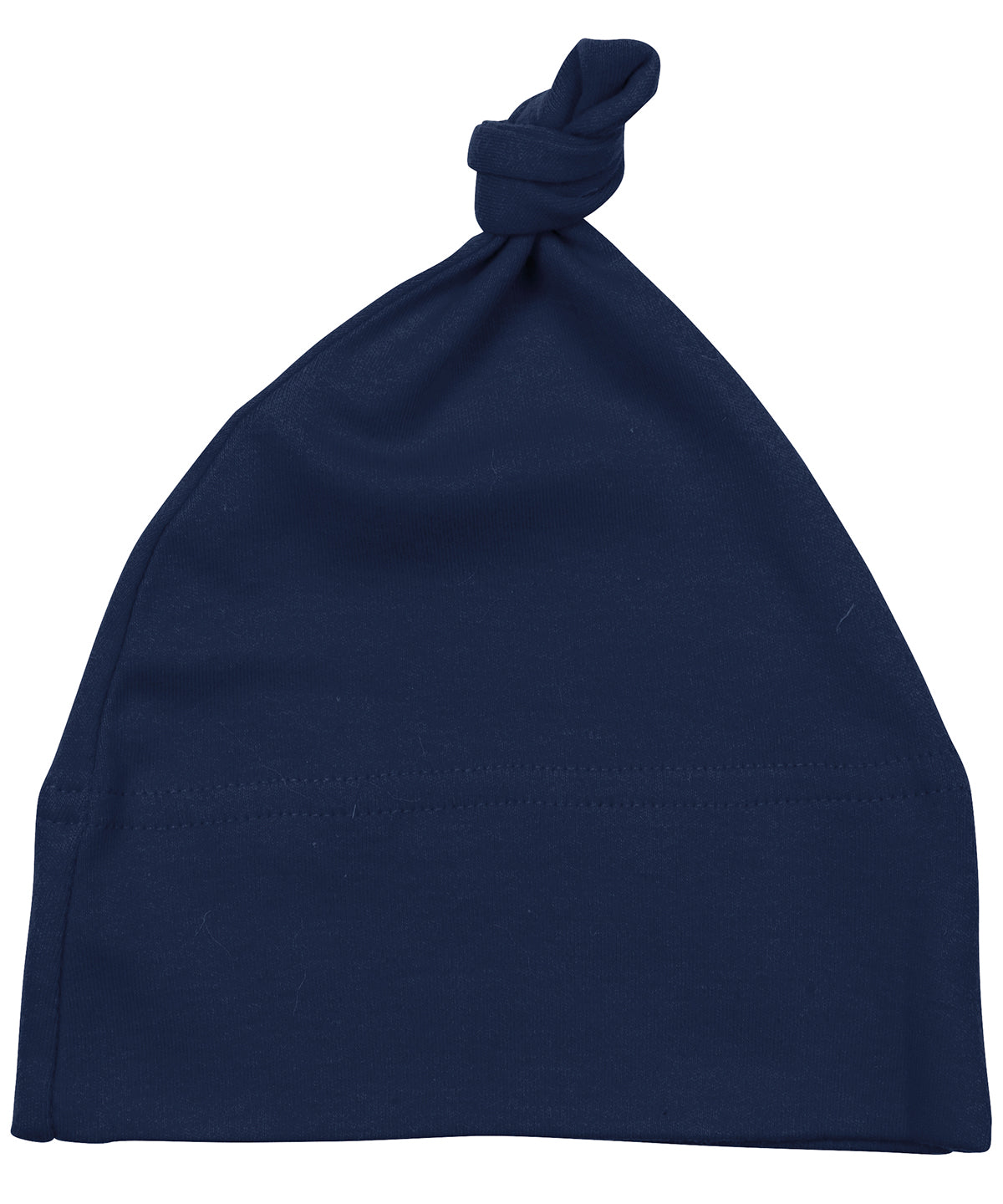 Personalised Hats - Navy Babybugz Baby one-knot hat