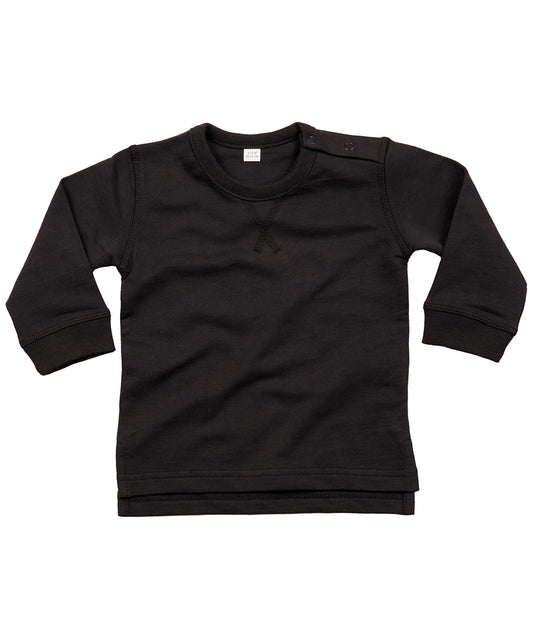 Personalised Sweatshirts - Black Babybugz Baby sweatshirt