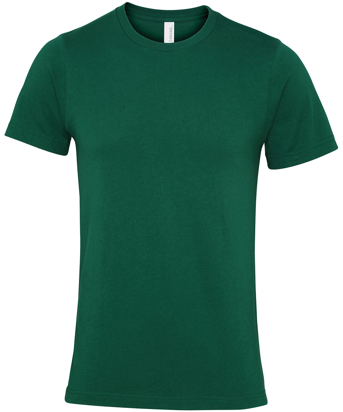 Personalised T-Shirts - Mid Green Bella Canvas Unisex Jersey crew neck t-shirt