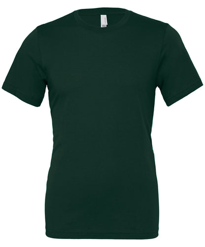 Personalised T-Shirts - Mid Green Bella Canvas Unisex Jersey crew neck t-shirt