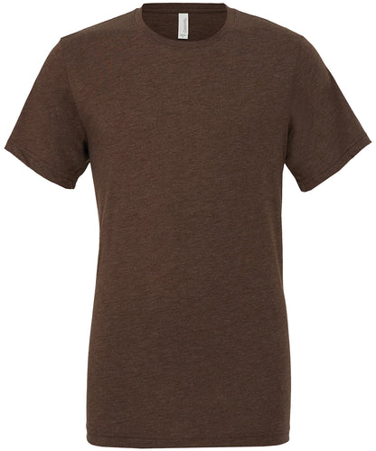 Personalised T-Shirts - Heather Grey Bella Canvas Unisex triblend crew neck t-shirt