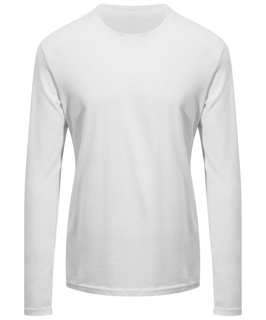 Personalised T-Shirts - White AWDis Ecologie Erawan organic long-sleeve tee