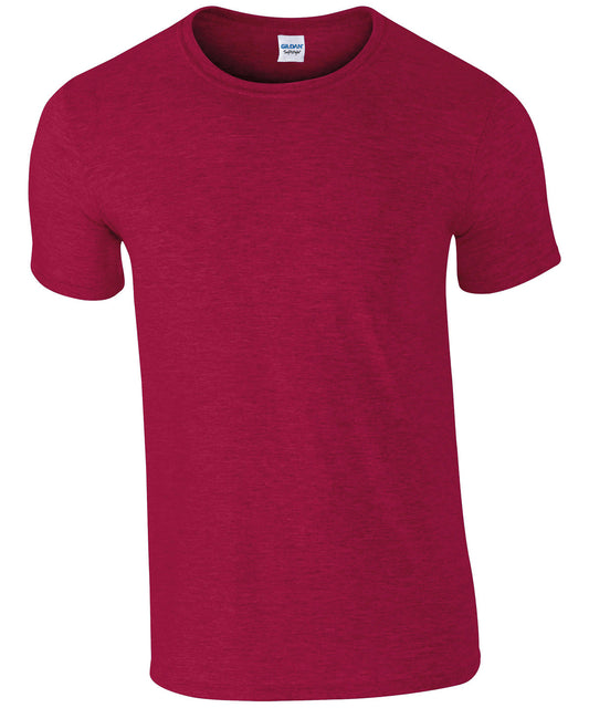 Personalised T-Shirts - Mid Green Gildan Softstyle™ adult ringspun t-shirt