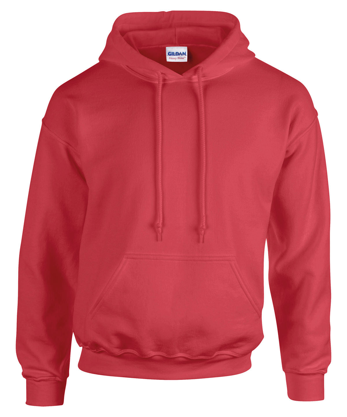 Personalised Hoodies - Mid Red Gildan Heavy Blend™ hooded sweatshirt