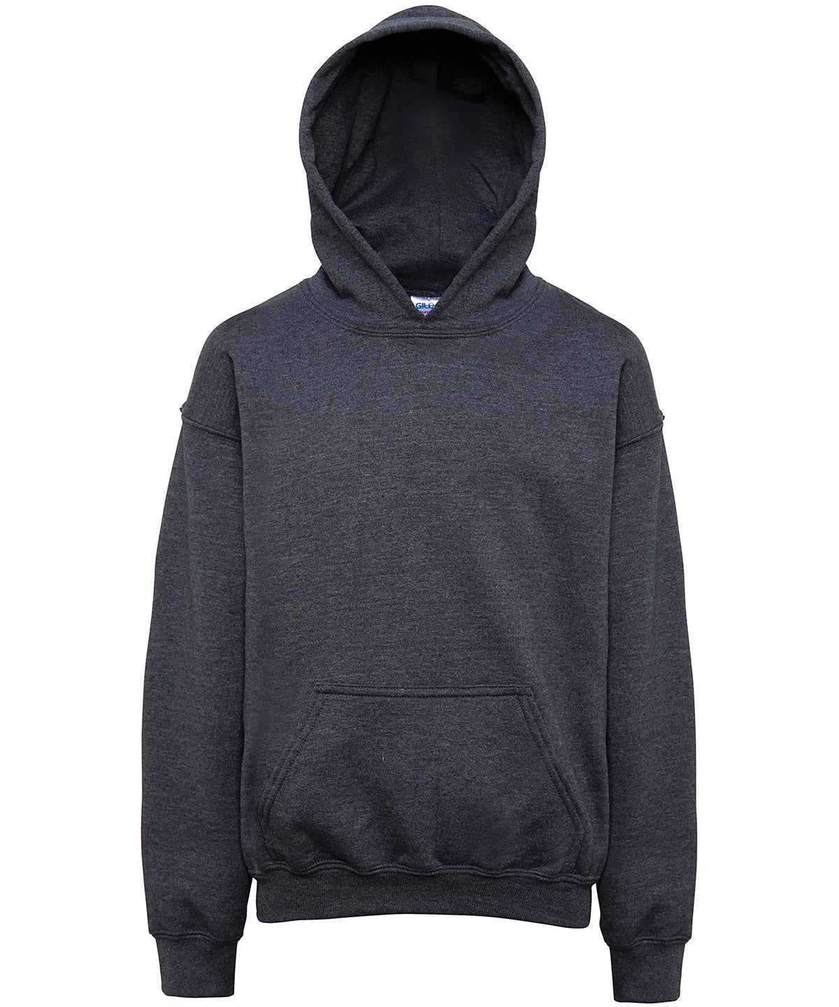 Personalised Hoodies - Black Gildan Heavy Blend™ youth hooded sweatshirt