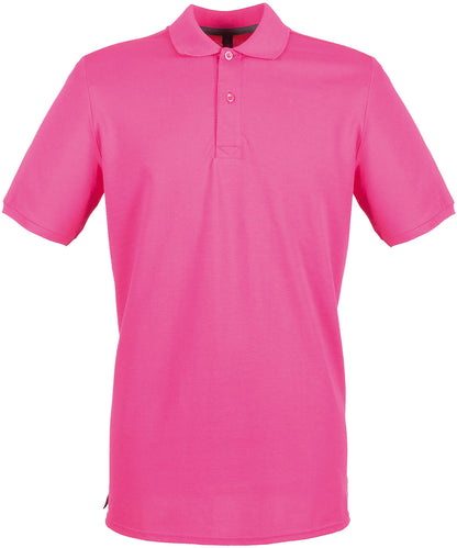 Personalised Polo Shirts - Navy Henbury Micro-fine piqué polo shirt