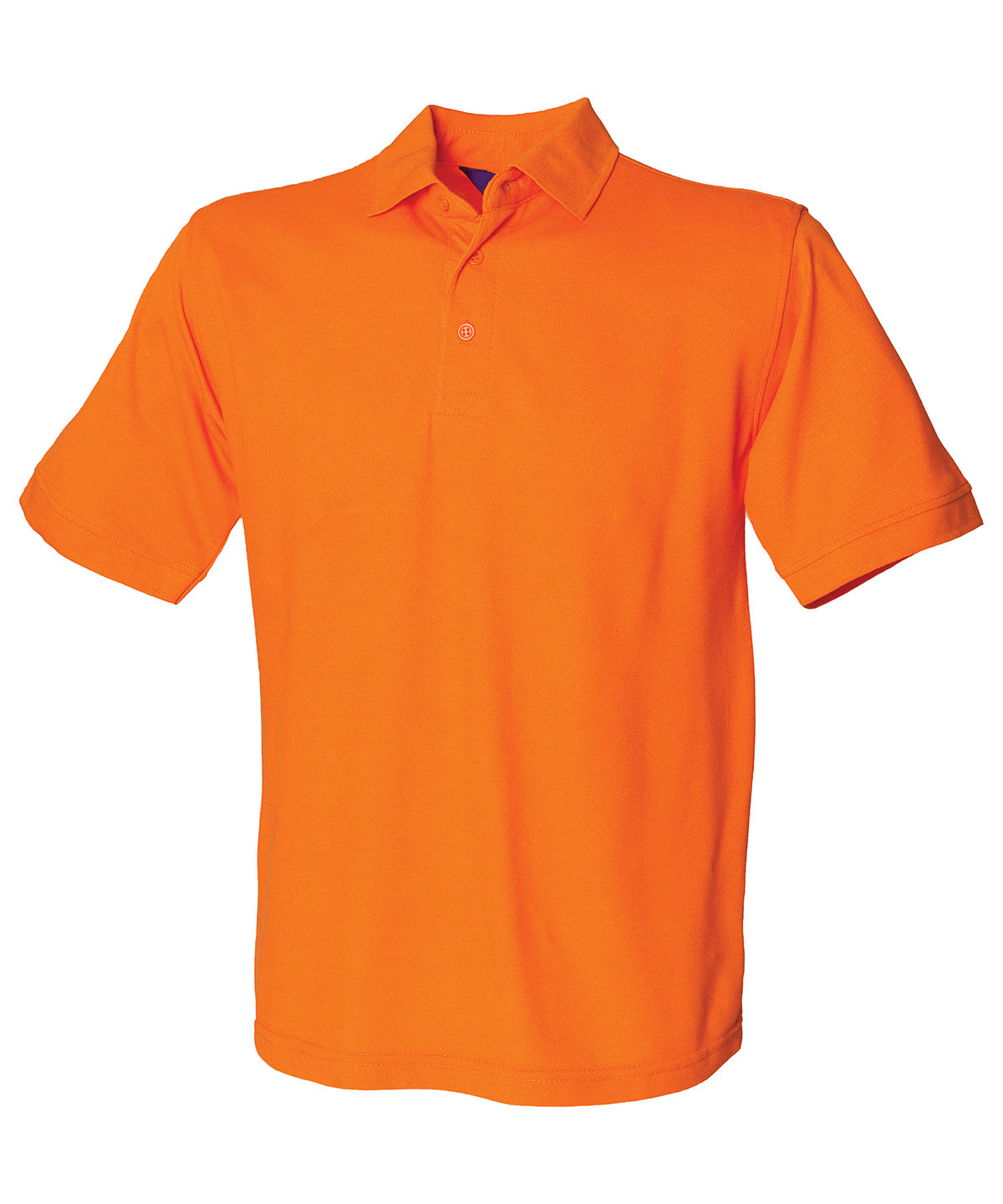 Personalised Polo Shirts - Lime Henbury 65/35 Classic piqué polo shirt