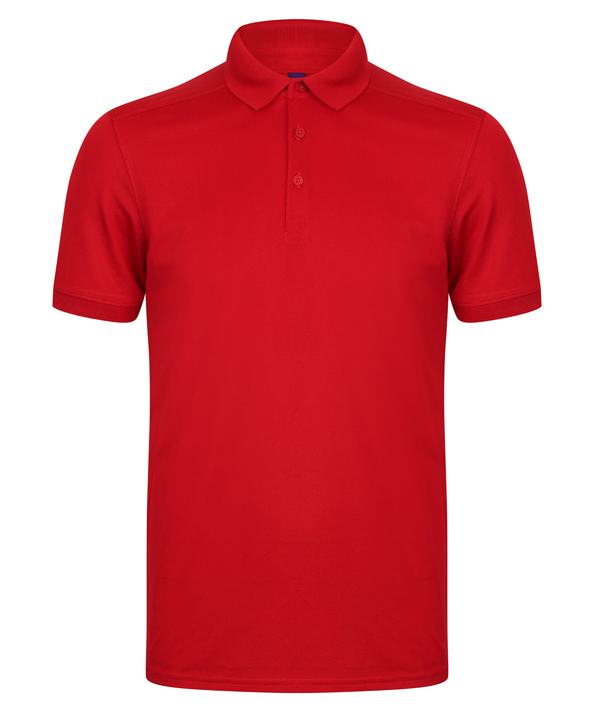Personalised Polo Shirts - Bottle Henbury Stretch polo shirt with wicking finish (slim fit)