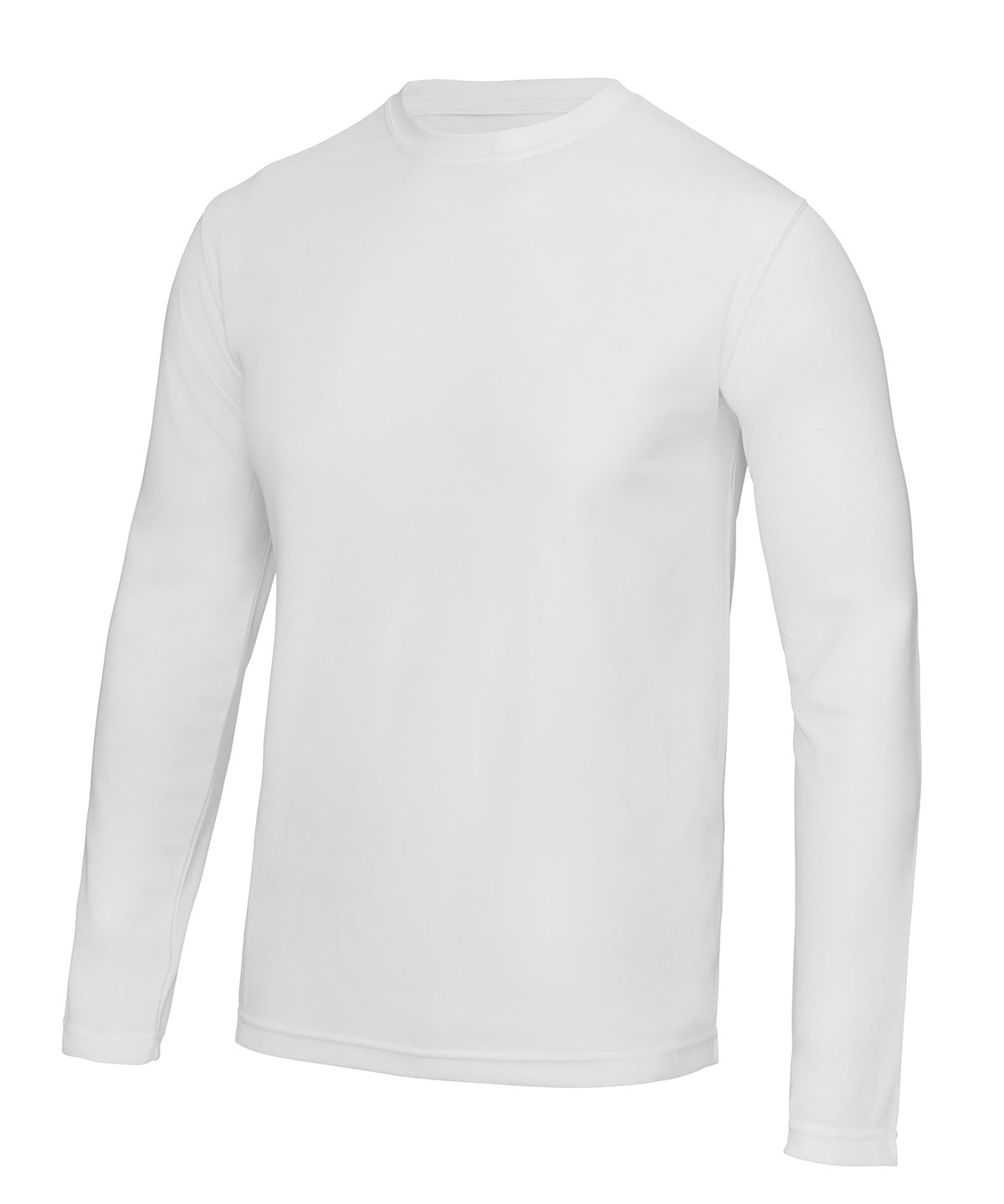 Personalised T-Shirts - White AWDis Just Cool Long sleeve cool T