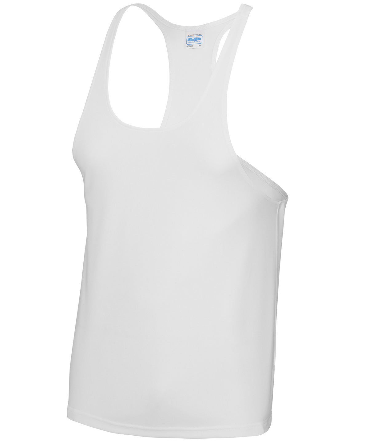Personalised Vests - White AWDis Just Cool Cool muscle vest