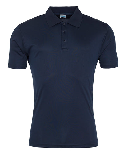 Personalised Polo Shirts - White AWDis Just Cool Cool smooth polo