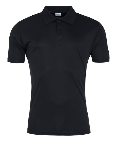 Personalised Polo Shirts - White AWDis Just Cool Cool smooth polo