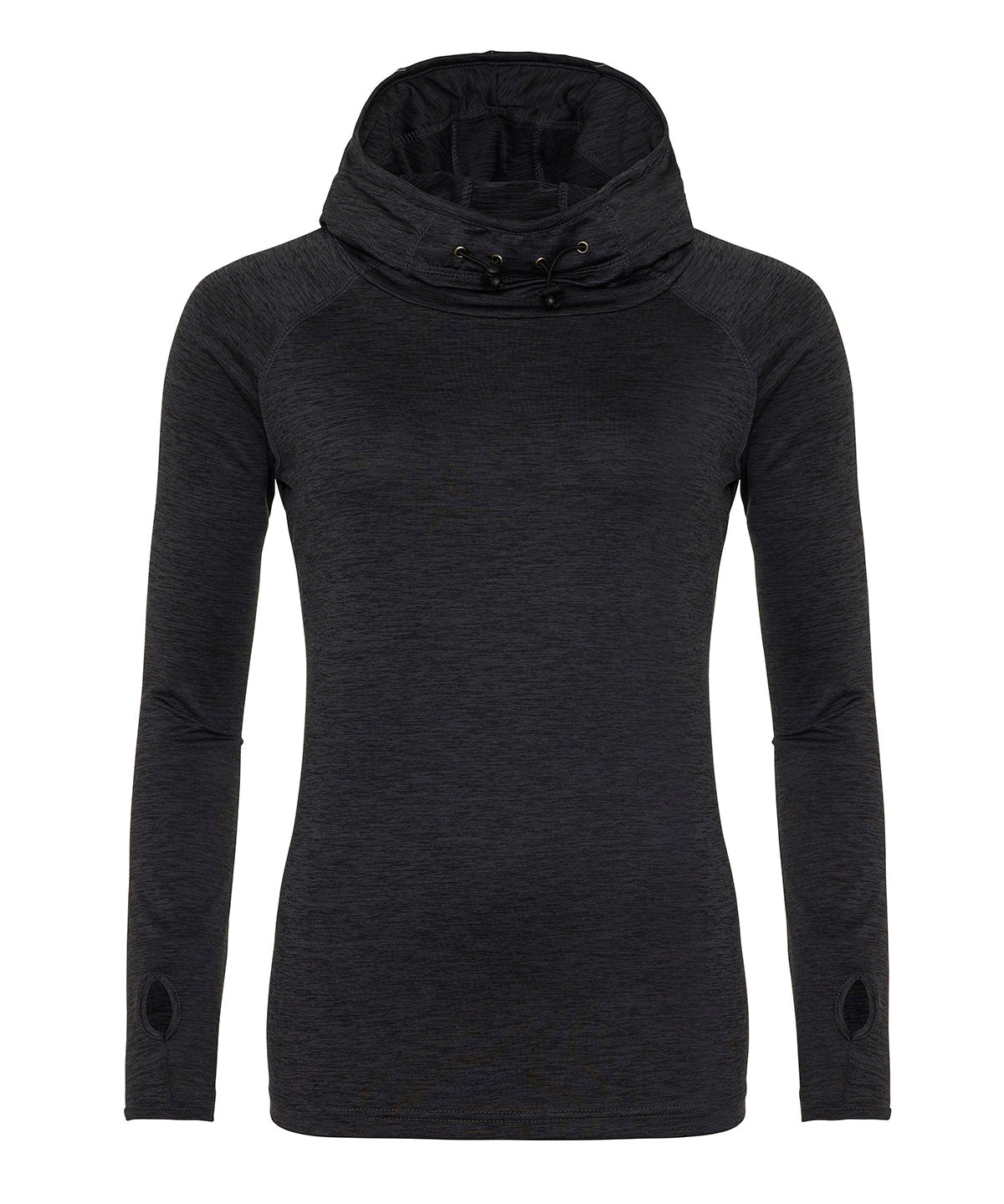 Personalised Sports Overtops - Black AWDis Just Cool Women's cool cowl neck top
